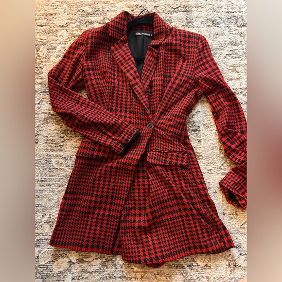 Zara plaid romper - Picture 1 of 4